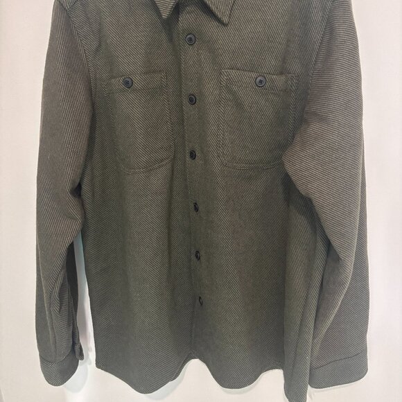 Berkley Jensen Men's Heavyweight Shirt Jacket – Olive Green, XL - Picture 4 of 7